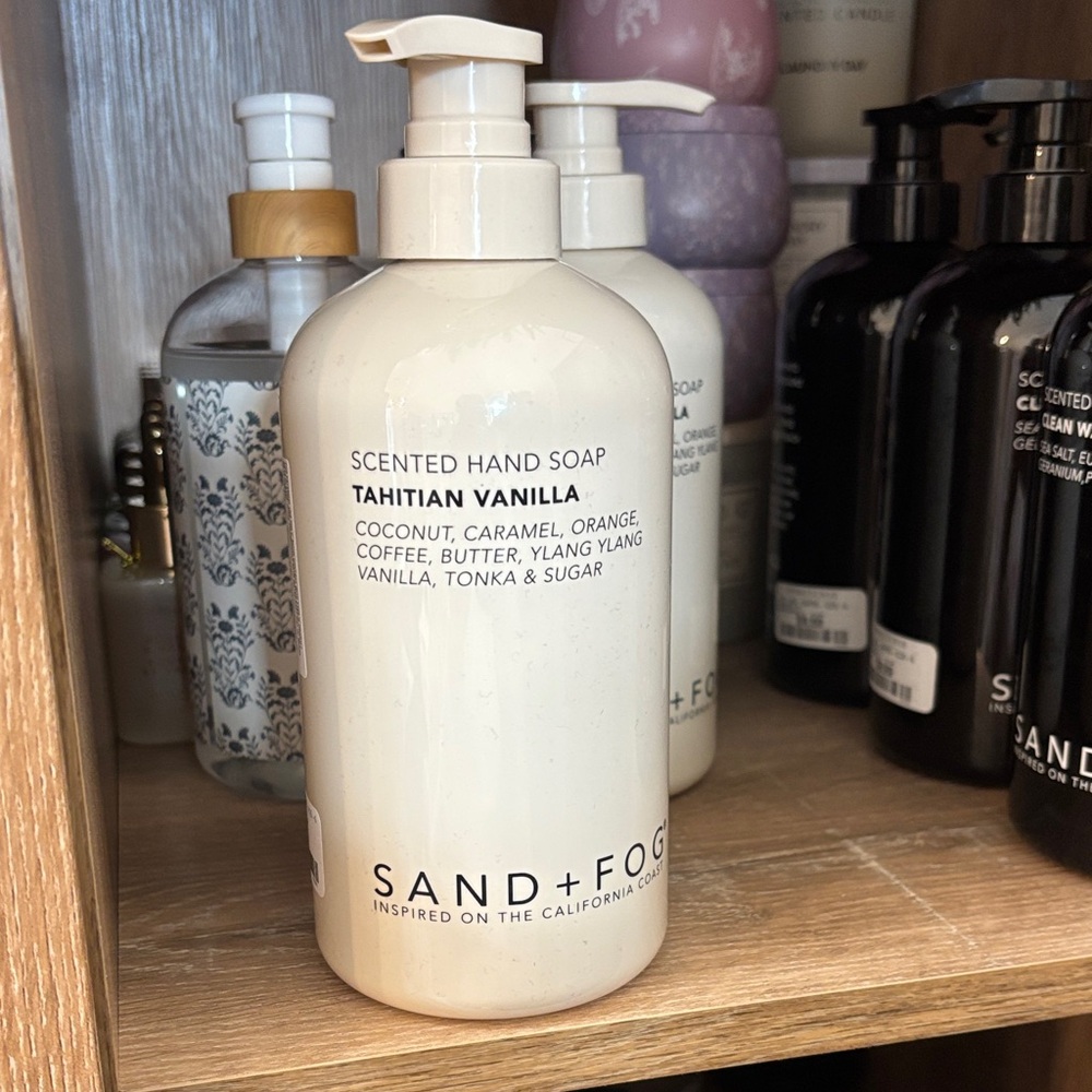 Sand + Fog Tahitian Vanilla Hand Soap - Cream